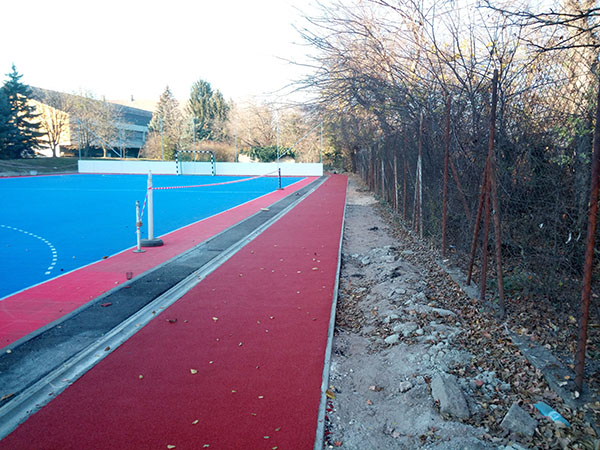 Tata - futókör munkálatok